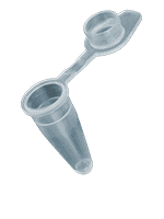 PCR Single tube attached lid 0.1 ml